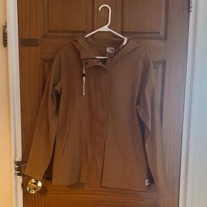 Women's Tan The Northface jacket size L